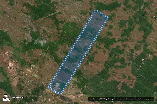 Imagem de satélite de FAZENDA VACA BRANCA - Parte 1 em Itapecuru Mirim - MA