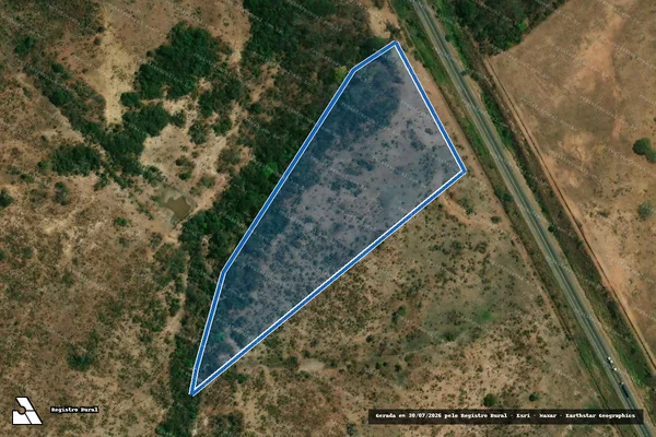 Imagem de satélite de FAZENDA SÃO JOSÉ II - PARTE 05 - A em Várzea Grande - MT