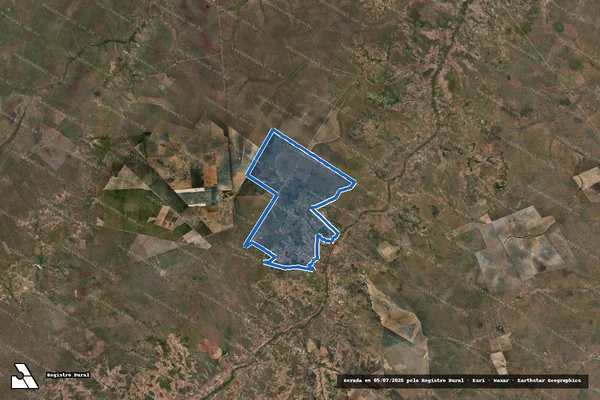 Imagem de satélite de PA RIACHO DO MATO em Jerumenha - PI