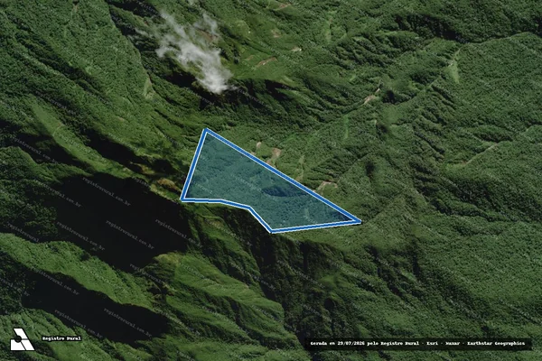 Imagem de satélite de FAZENDA LIMEIRA - AREA E em Morretes - PR