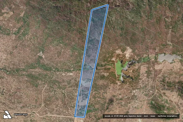 Imagem de satélite de Fazenda Riachão - Parte 1 em Irauçuba - CE