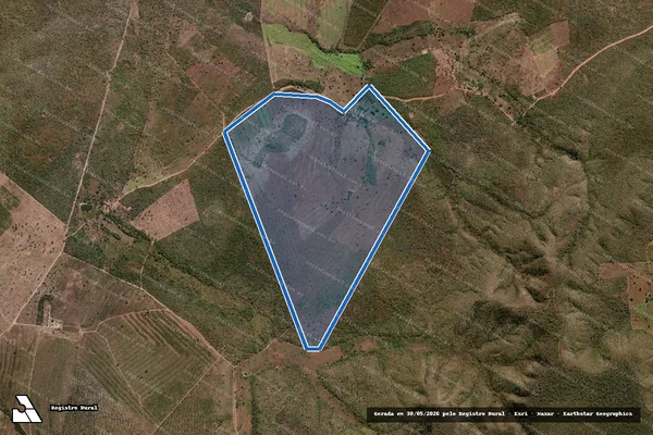 Imagem de satélite de VEREDA DO MUCAMBO - VEREDA DO MUCAMBO Parte 01 em Parnaguá - PI