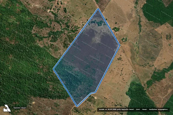 Imagem de satélite de Lote ? 155, P. A. Confresa Roncador  - Lote ? 155 em Confresa - MT