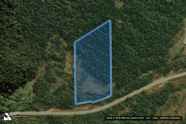 Imagem de satélite de Sitio Canto Feliz - Matr. 30842 - Rural em Rancho Queimado - SC