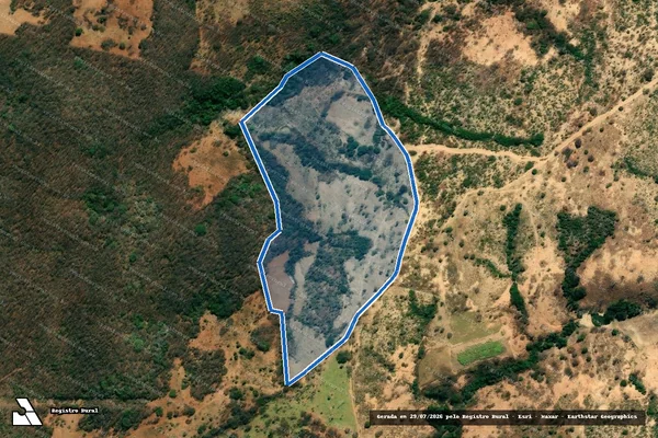 Imagem de satélite de Fazenda Mato Virgem - Parte 1 em Monjolos - MG