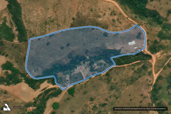 Imagem de satélite de FAZENDA BOA ESPERANÇA - Gleba 04 em Materlândia - MG