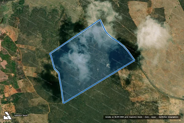 Imagem de satélite de Fazenda Boa Vista dos Nunes - Parte 2 em Prata - PB