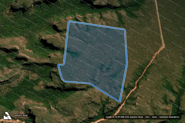 Imagem de satélite de FAZENDA SÃO GREGORIO - Gleba B em Balsas - MA