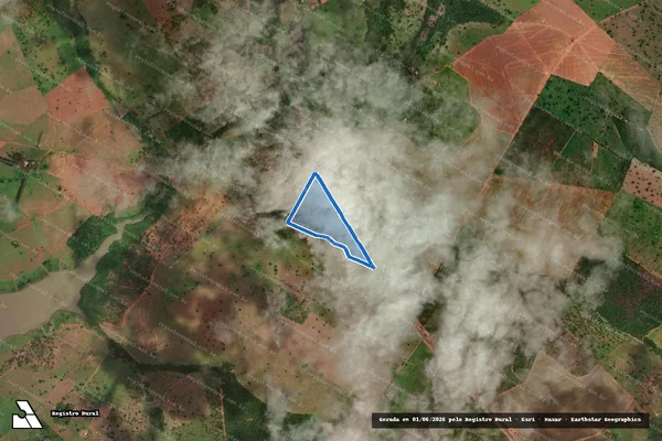 Imagem de satélite de FAZENDA MATRIZ - Parte 1 em Cachoeira Alta - GO