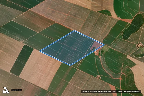 Imagem de satélite de FAZENDA PARANAVAI I-A - Parte 1 em Campo Novo do Parecis - MT