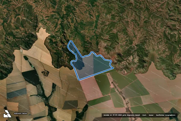 Imagem de satélite de FAZENDA BOM JARDIM - Parte 1 em Caiapônia - GO