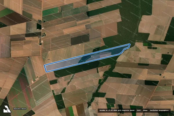 Imagem de satélite de Fazenda Caibi - Matrícula 715 em Gaúcha do Norte - MT