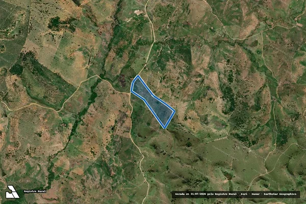 Imagem de satélite de FAZENDA BOA NOVA - PARCELA 08 em Itanhém - BA
