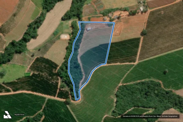 Imagem de satélite de FAZENDA MOTA II - Fazenda Mota II em Boa Esperança - MG
