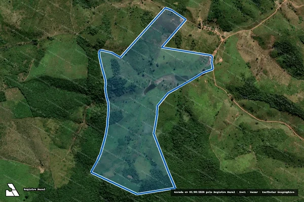 Imagem de satélite de FAZENDA DESCANÇO - Parcela 1 em São Raimundo do Doca Bezerra - MA