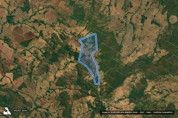 Imagem de satélite de FAZENDA CAMPO REDONDO - GLEBA 2 em Diorama - GO