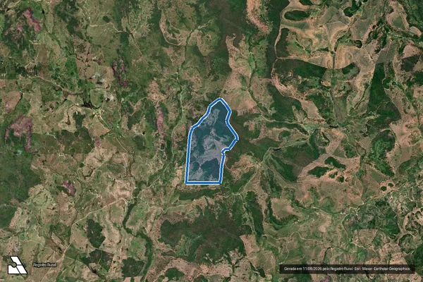 Imagem de satélite de Fazenda Boa Vista  - Fazenda Boa Vista em Crisólita - MG