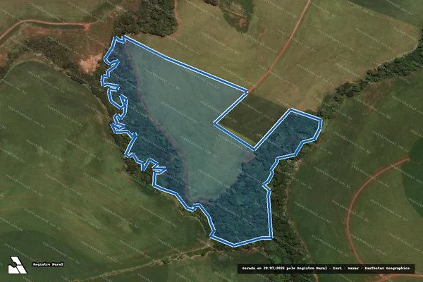 Imagem de satélite de Lote 12 ? Projeto de Assentamento Libertação Camponesa - Lote 12 em Não-Me-Toque - RS