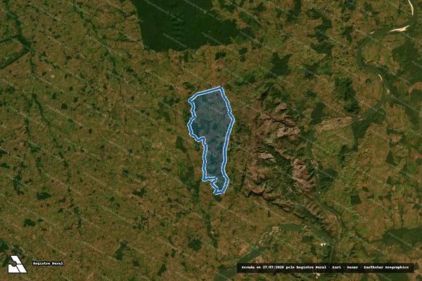 Imagem de satélite de GLEBA SOROROZINHO II - Parte 1 em São Geraldo do Araguaia - PA