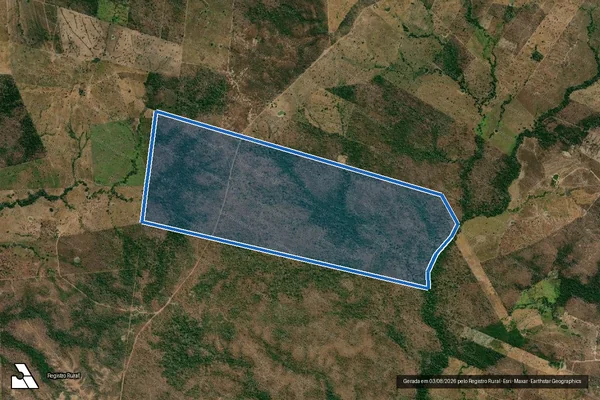 Imagem de satélite de Fazenda Boa Vista - Parcela 01 em Riachão - MA