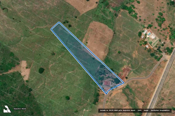 Imagem de satélite de CORREGO DO ONÇA - Gleba 03 em Tarumirim - MG