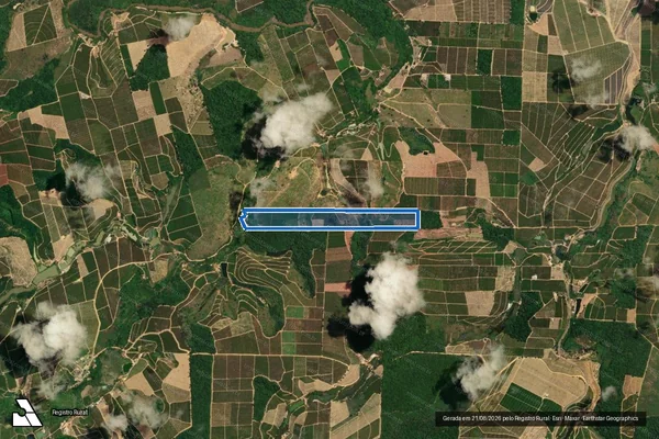 Imagem de satélite de SÍTIO SETE DE SETEMBRO - 001 em Governador Lindenberg - ES