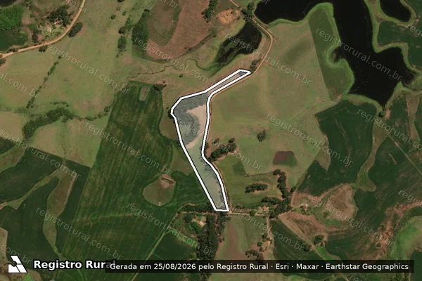 Imagem de satélite de PE RENASCER - LOTE 50B em Canguçu - RS