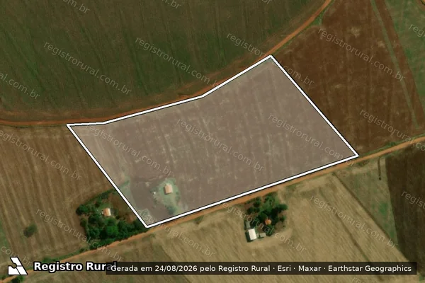 Imagem de satélite de P. A. Itamarati II (Gleba E) - LOTE 900 em Ponta Porã - MS