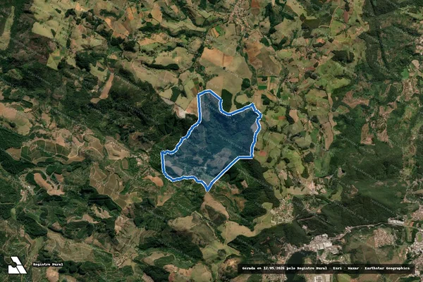 Imagem de satélite de Fazenda Irarema em São José do Rio Pardo - SP