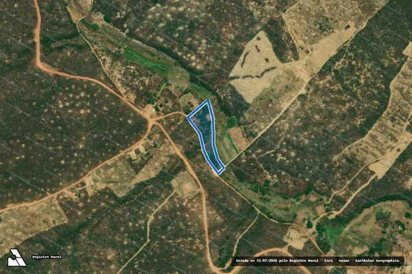 Imagem de satélite de FAZENDA CARAÍBAS - Parte 3 em Igaporã - BA