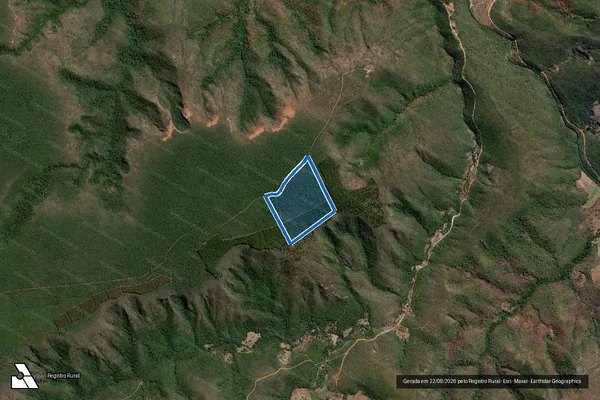 Imagem de satélite de FAZENDA PROVISÃO - Parcela 1 em Novo Cruzeiro - MG