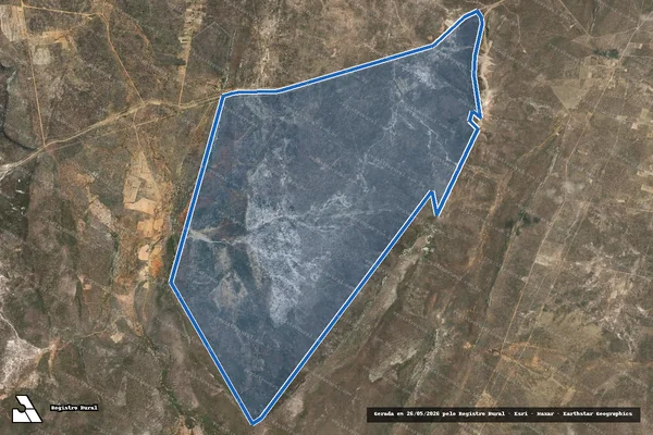 Imagem de satélite de FAZENDA PEDRAS em Sento Sé - BA