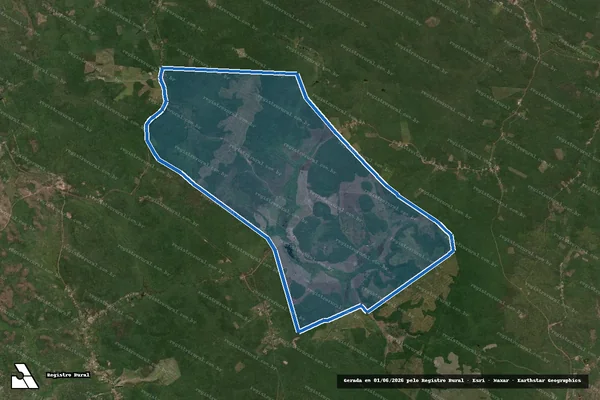 Imagem de satélite de BACABA - Parte 1 em Caxias - MA