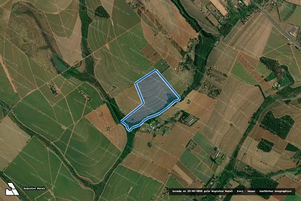 Imagem de satélite de FAZENDA MANARI em Matão - SP