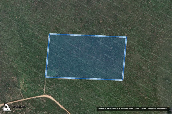 Imagem de satélite de Projeto de Assentamento Nova Olinda? Lote 54 - Parte 1 em Caiçara do Norte - RN