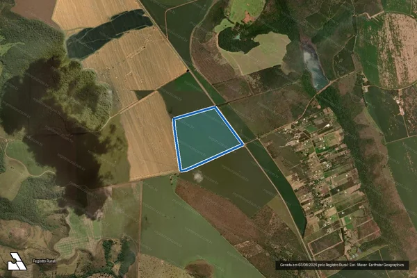 Imagem de satélite de FAZENDA BOA ESPERANÇA - GLEBA 02 em Alexânia - GO