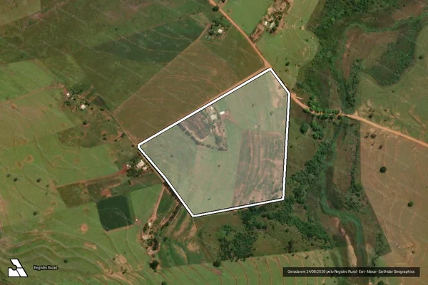 Imagem de satélite de ASS. EST. GOV. ANDRE F. MONTORO - PA0190S00Q00L0208 em Marabá Paulista - SP