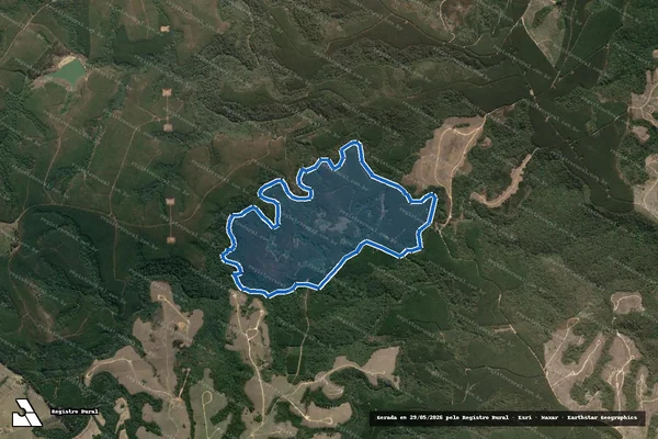 Imagem de satélite de Fazenda Água Clara - Fazenda Água Clara em Ventania - PR