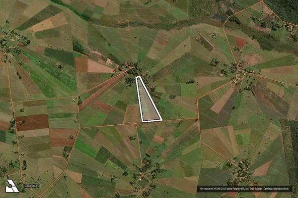 Imagem de satélite de Projeto de Assentamento Guaçu - LOTE 81 em Itaquiraí - MS