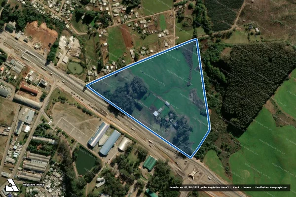 Imagem de satélite de SITIO PARIZOTTO - Parcela 1 em Soledade - RS