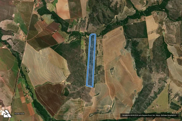 Imagem de satélite de FAZENDA JATOBASINHO - Parte 1 em São João d'Aliança - GO