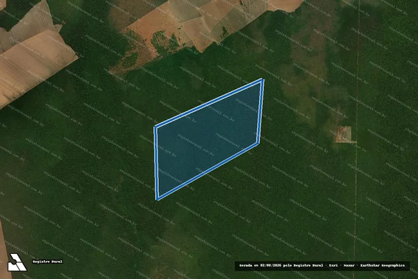 Imagem de satélite de Fazenda Dois Pinheiros - Dois Pinheiros em Brasnorte - MT