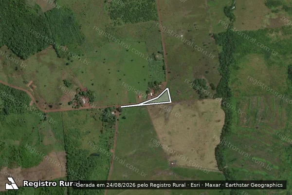 Imagem de satélite de SÍTIO SÃO FRANCISCO  - Parte 3 em Alenquer - PA