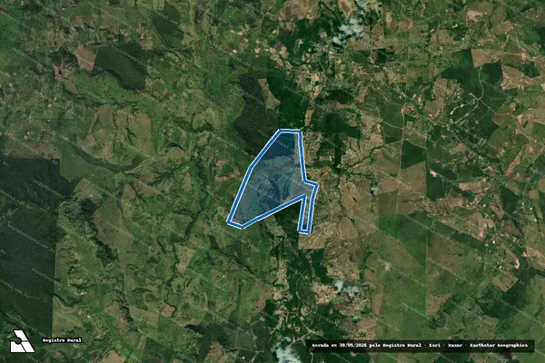 Imagem de satélite de FAZENDA BARCELONA - Parte 1 em Catu - BA