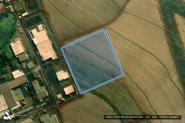 Imagem de satélite de FAZENDA PAINAL - PARCELA 01 em Cravinhos - SP