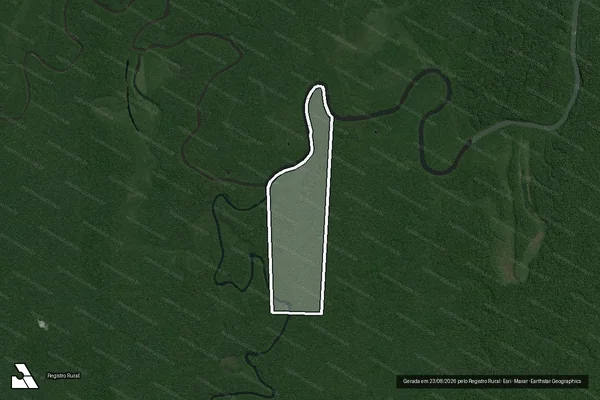 Imagem de satélite de FAZENDA HERVAL E IRMÁOS BAÚ - FAZENDA HERVAL E IRMÁOS BAÚ em Manicoré - AM