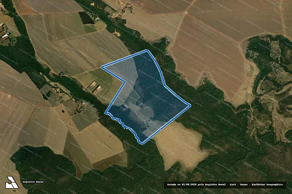 Imagem de satélite de Fazenda Nova Canaã  - Parcela 1 em Campo Verde - MT