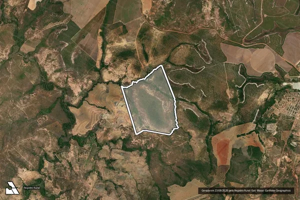Imagem de satélite de FAZENDA FORMOSO - DEN. MONTE ALEGRE - Gleba 03 em Formoso - MG