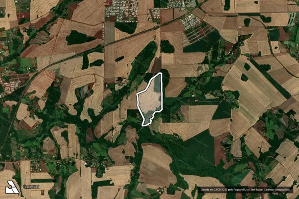 Imagem de satélite de LOTE RURAL Nº 07 - PARCELA 4 em Santa Rosa - RS