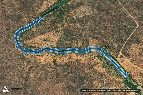 Imagem de satélite de FAZENDA BAIXIO DE IRECÊ - GLEBA 10 - GLEBA 4 em Xique-Xique - BA